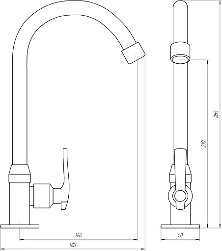 Монокран EcoMix EMS-22R Хром - фото 4