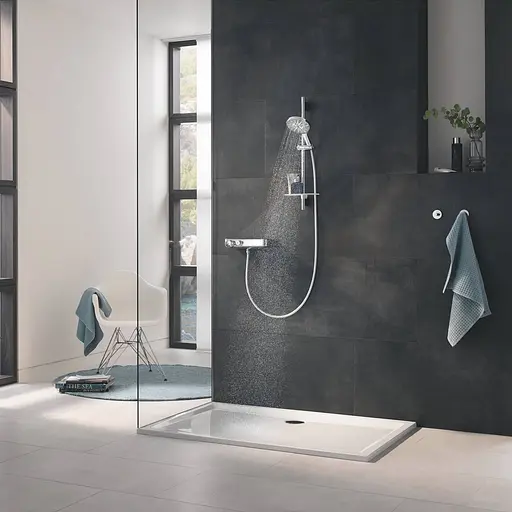 Душовий гарнітур Grohe Rainshower Smartactive 150 26591000, Хром - фото 9