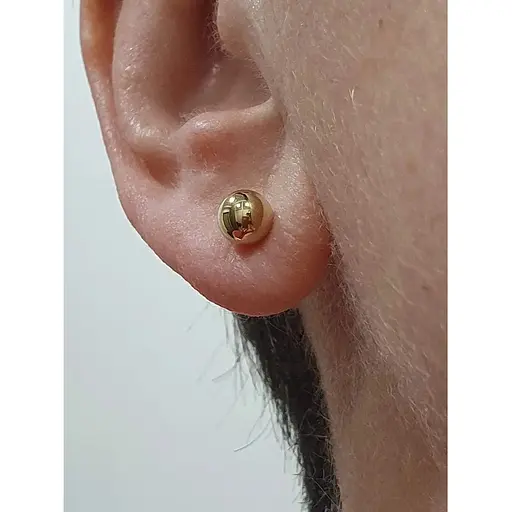 Золоті сережки-пуссети Tango. 580055М - фото 2