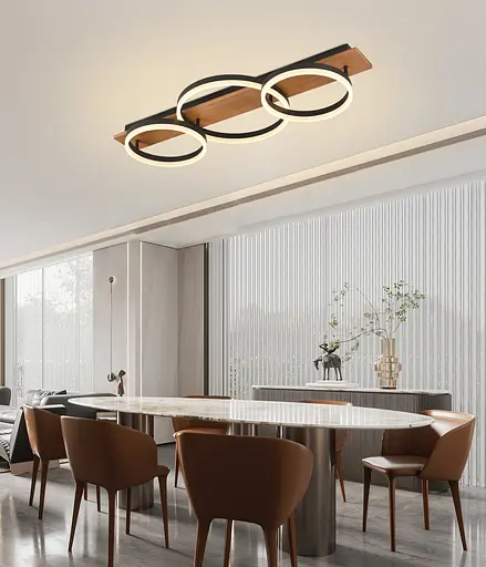 Светодиодная люстра MTD131 Дерево