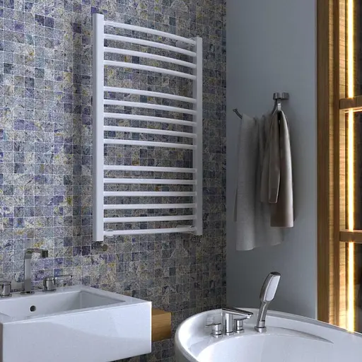 Рушникосушка водяна Heizung WG 11/55 вигнута 660x550 - фото 2