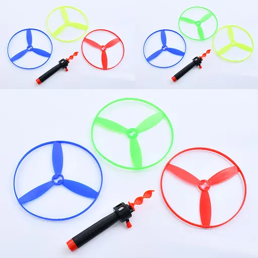 Вертушка кольцо, 3 шт. 13,5 см, на запуске, 16x17x2 см (В ассортименте) - фото 2