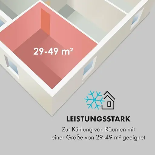 Мобильный кондиционер Klarstein Kraftwerk Smart 10K (10034667) Антрацит - фото 2