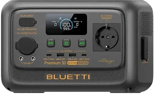 Зарядна станція BLUETTI Premium 30 V2 600w 320WH - фото 5