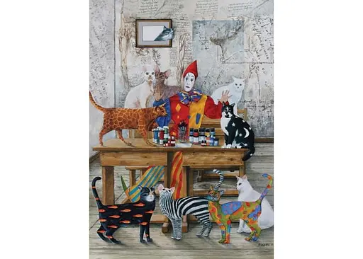 Пазл Art Puzzle Разноцветные кошки 260 эл. (4271) - фото 2