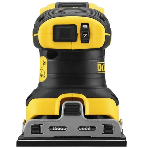 Аккумуляторная вибрационная шлифмашина DeWalt без АКБ и ЗУ DCW200NT - фото 5