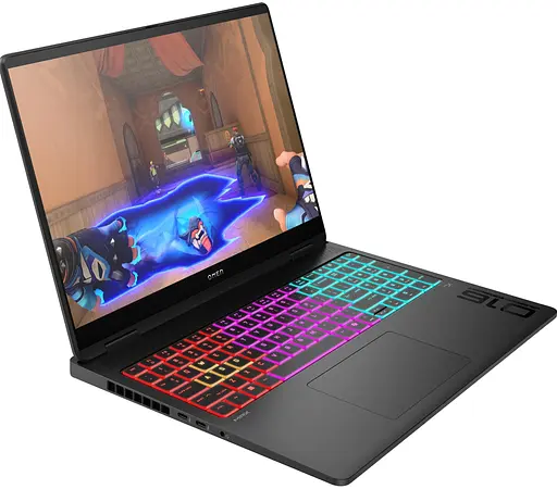 Ноутбук HP OMEN 16-ak0008ua 16" 2K IPS AG AMD AI 9 HX 375 32GB F1024GB NVD5080-16 DOS чорний - фото 2