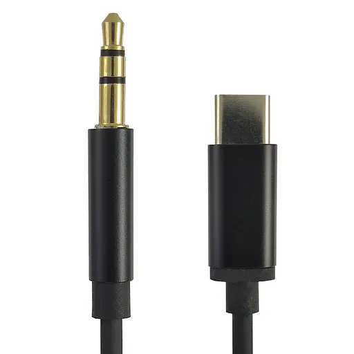 Кабель Type-C Mini Jack 3.5 мм 1 м переходник папа - фото 2