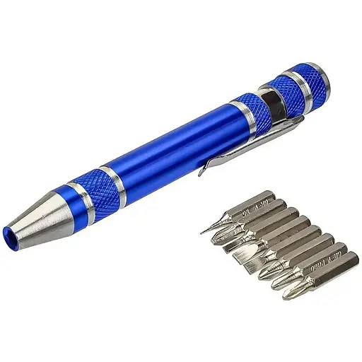 Паяльный набор Aida A-806+: паяльник 60W, рег. t 200-450 гр C, жала 900M 6 шт., мультиметр, инструменты и расходники в пенале - фото 4