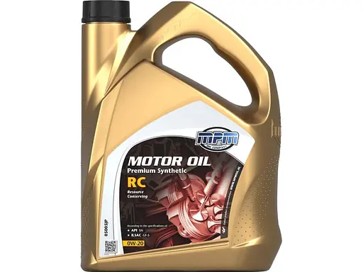 Моторна олива MPM Premium Synthetic RC 0W-20 5л (05005JP)