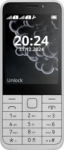 Мобільний телефон Nokia 230 Dual 2024 Dark White UA UCRF - фото 2