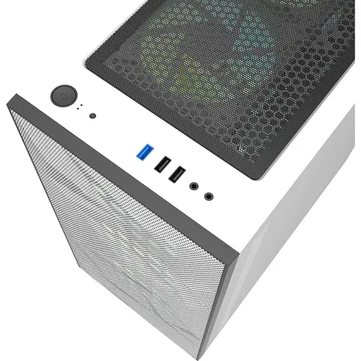 Корпус Darkflash DLM21 MESH WHITE mATX (DLM21 MESH WHITE) Без БП - фото 5