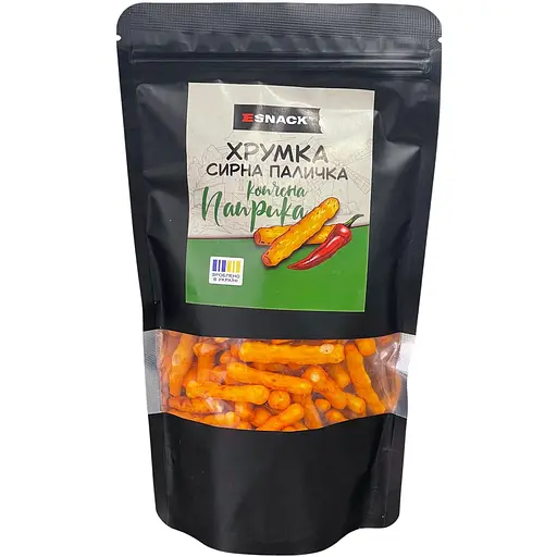 Сир мініпаличка Esnack Паприка 100 г
