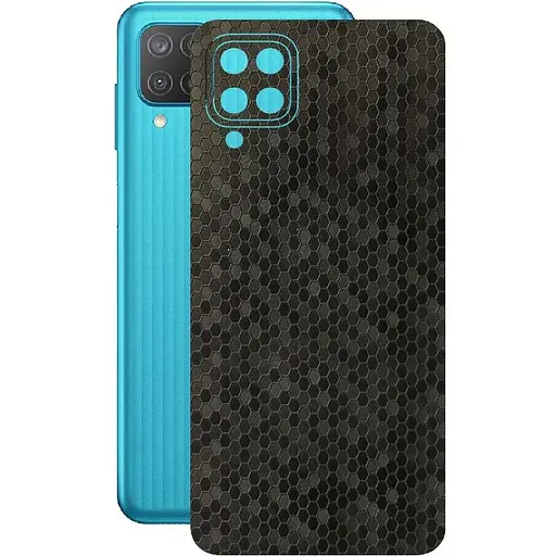 Захисна плівка StatusSKIN для Samsung Galaxy M12 M127 Корпус Вініл Соти чорні