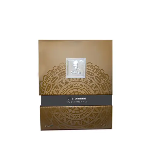 Парфуми чоловічі з феромонами Hot Shiatsu Pheromone Fragrance Men Grey 15 мл - фото 3