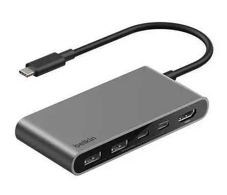 USB-хаб Belkin USB-C 5в1 Multiport Dock (AVC022HQSGY) - фото 3