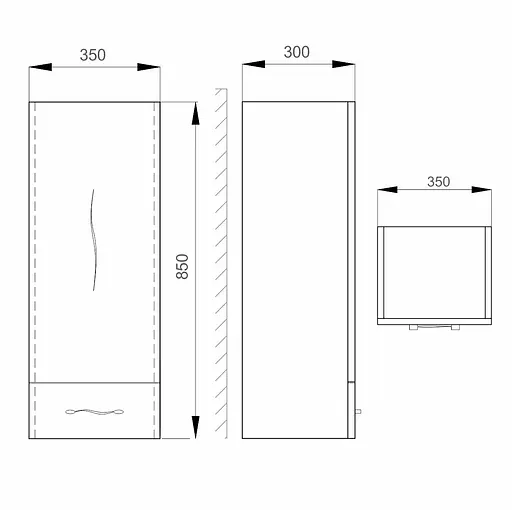 Полупенал Sanwerk "Миндаль Air" 35 белый MV0000444 правый, Белый - фото 5