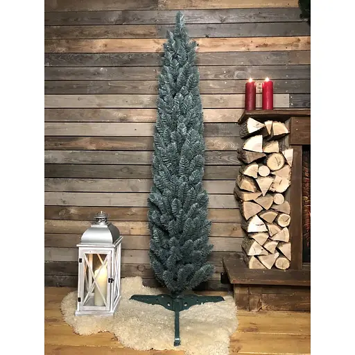 Ялинка штучна Hvoya Альпійська вузька 180 см блакитна - фото 4