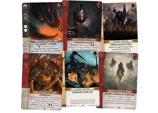Настільна гра Geekach Games Війна Персня. Карткова гра - Проти тіні (War of the Ring: The Card Game - Against the Shadow) (укр.) + унікальне промо! (GKCH175we) - фото 4