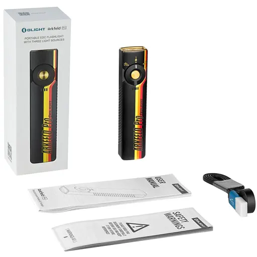 Фонарь Olight Arkfeld Pro Class 1 CW Racing Stripes - фото 7