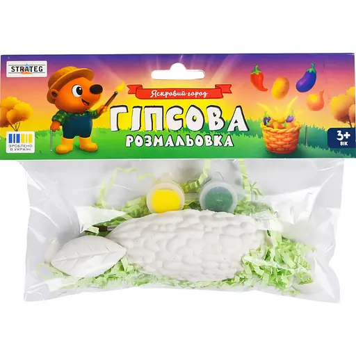 Гіпсова розмальовка Strateg Яскравий город (31060) - фото 2