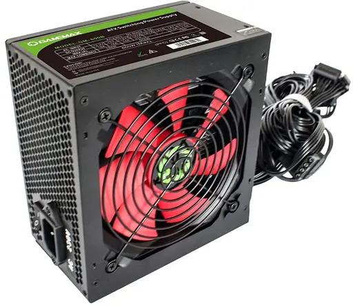 Блок живлення GameMax 600W Black fan 120mm GM-600B (GM-600B) Б/в - фото 2