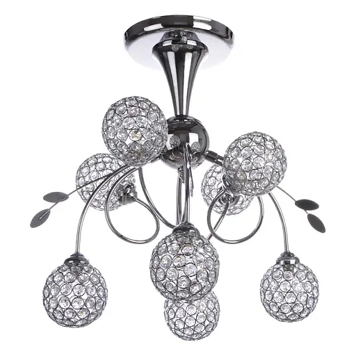 Люстра Brille молекула підвісна G9 40W CH (BR-01 378S/8) - фото 3