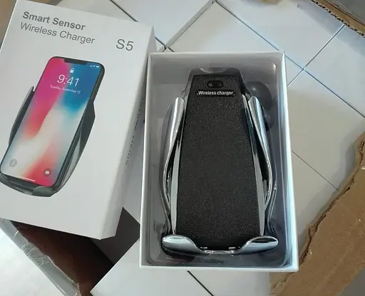 Тримач 2E бездротовий зарядний Smart Sensor S5 wireless charger - фото 4