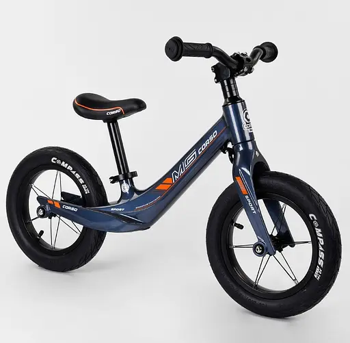 Біговел дитячий Corso 46564 колеса 12" З алюмінієвим виносом керма - фото 2