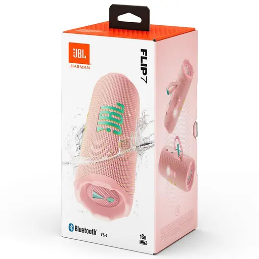 Портативная акустика JBL Flip 7 Pink (JBLFLIP7PINK) - фото 11