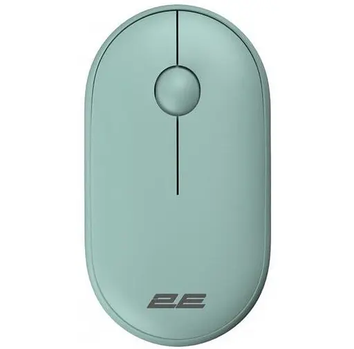 Беспроводная мышь 2E MF300 Silent WL BT Ashen Green (2E-MF300WGN) - фото 1
