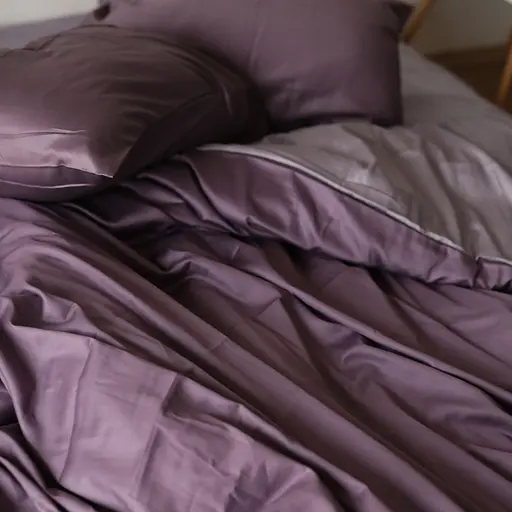 Комплект постельного белья фиолетовый Lupine - двухспальный - фото 2