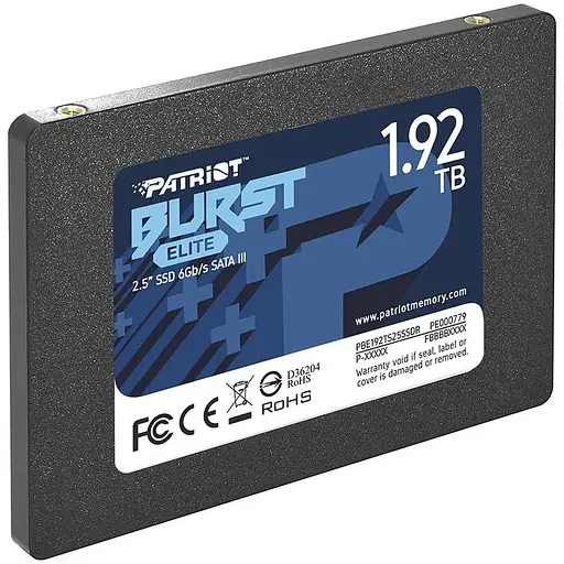 Диск SSD - сэндвич накопитель Patriot Burst Elite 1.92 TB 2.5" - фото 1