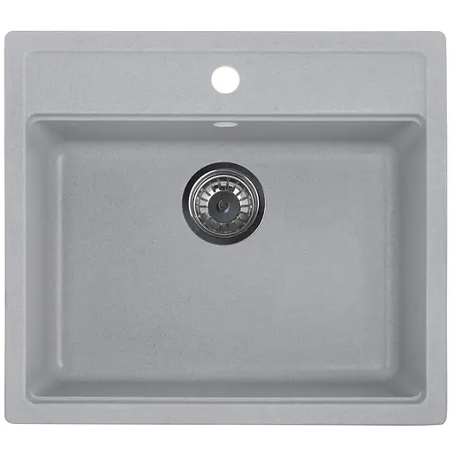 Кухонная мойка Zerix ZS-5751S-09 gray ZX4599, Серый - фото 1