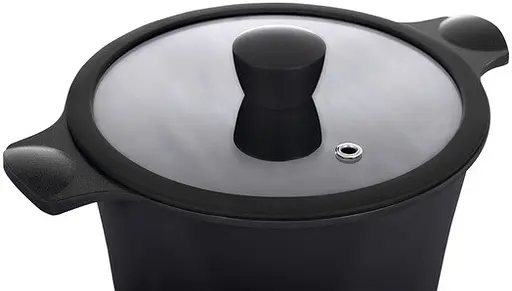 Кастрюля Ringel Zitrone Zitrone Black 4.2 л 24 см (RG-2108-24BL) - фото 5