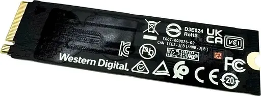 SSD накопитель внутренний WD Blue SN5000 500 GB (WDS500G4B0E) - фото 3