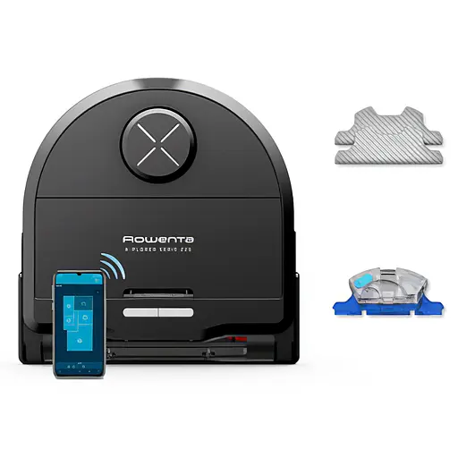 Робот-пилосос Rowenta X-Plorer Serie 220 чорний (RR9465WH)