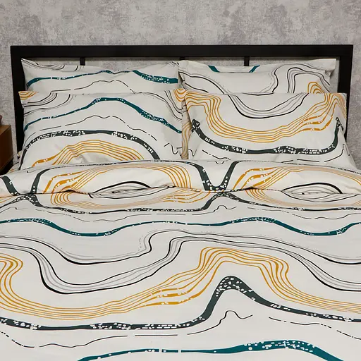 Набор наволочек Moon&Star Бязь Gold Люкс Natural Waves 70х70 см 2 шт - фото 1