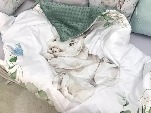 Дитячий набір Moontime у ліжечко "Зайчики" - фото 3