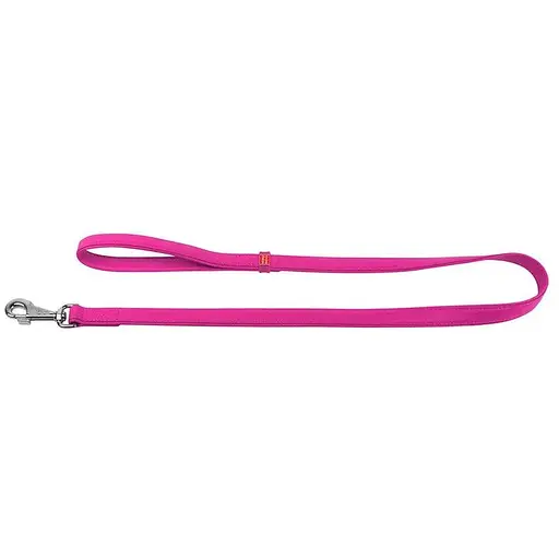 Повідець для собак Waudog Glamour шкіряний, рожевий - фото 2