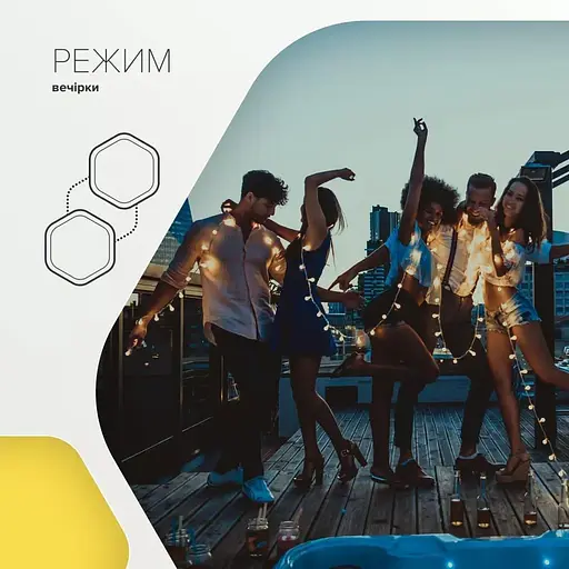 Портативна акустика Canyon HEXAGON 10 TWS 8W IPX5 Grey Orange (CNE-CBTSP10GO) - фото 8