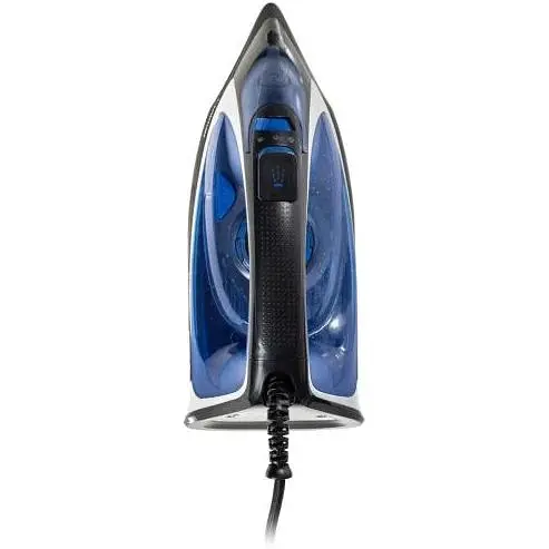 Утюг Holmer HIC-2640, Blue/Black, 2600W, керамика, паровой удар 140 г/мин, постоянная подача пара 40 г/мин, вертикальная отпарка, очистка от накипи - фото 3