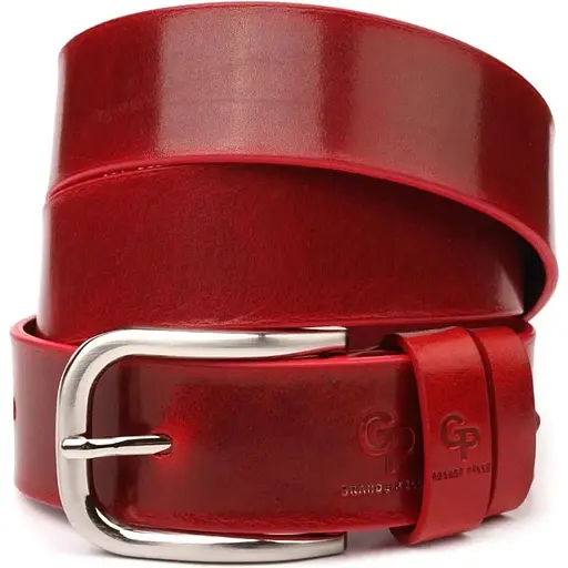 Ремінь шкіряний Grande Pelle жіночий 3,8х120 см acs0024587 - фото 1