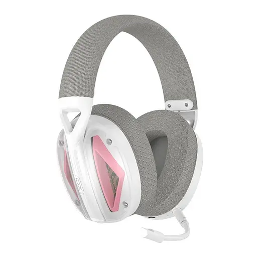 Бездротові ігрові навушники XO-BE46 Triple-Mode, 2.4G, BT5.3, AUX, 600mAh, 33h, Білий - фото 2