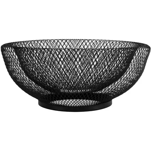 Фруктовница Elisey Фруктовая оаза металлическая черная 25.5x11 см (9203-016)