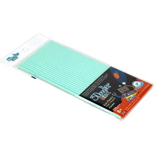 Набор стержней для 3D ручки 3Doodler Start 24 шт Мятный (3DS-ECO02-MINT-24) [113408] - фото 2