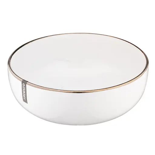 Тарілка супова Ardesto 19 см Marmo біла AR2919MRBW - фото 3