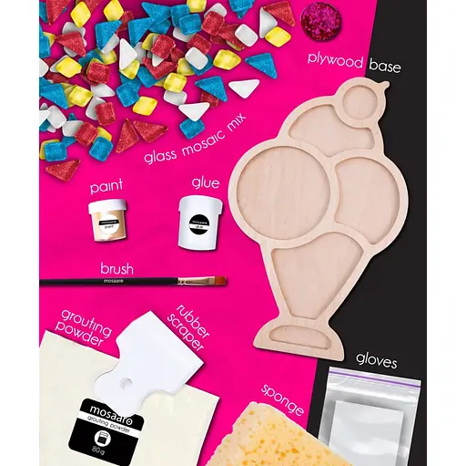 Дитячий набір для творчості кришталева мозаїка "Морозиво" MA1003 - фото 3