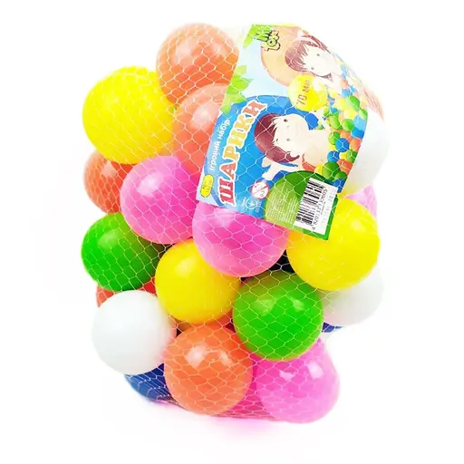 Шарики 16210 для сухих бассейнов, 70 мм 50 шт в сетке - фото 1