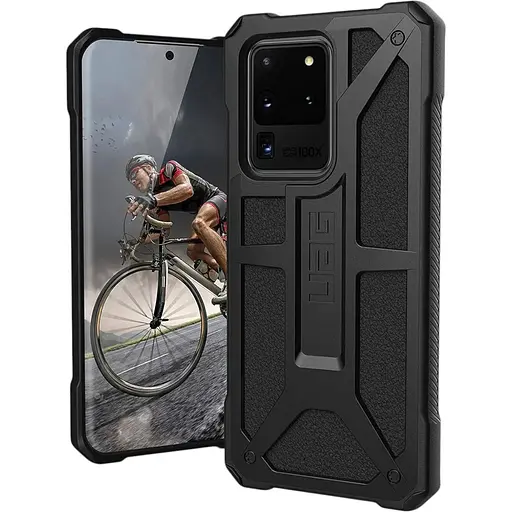 Оригинальный противоударный чехол UAG Monarch для Samsung Galaxy S20 Ultra (6.9") Black 211991114040